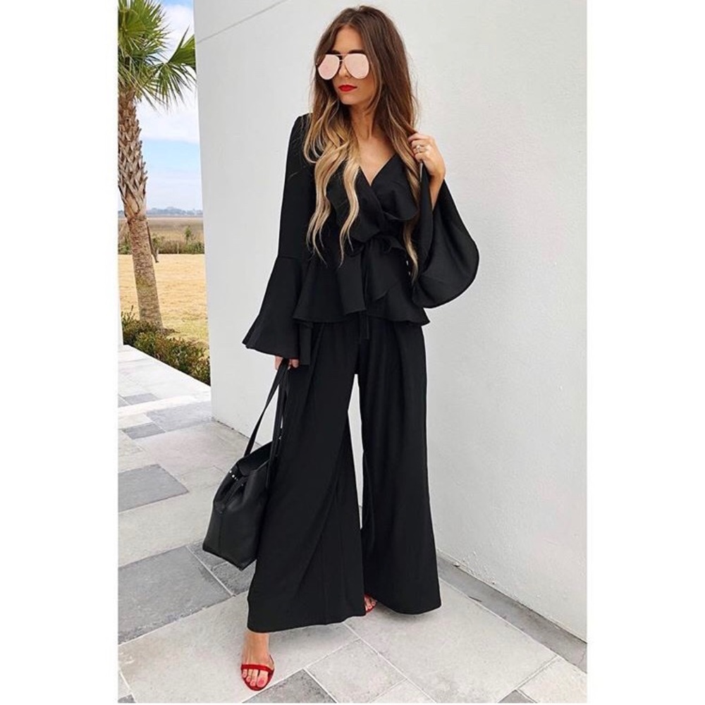 Black suit set